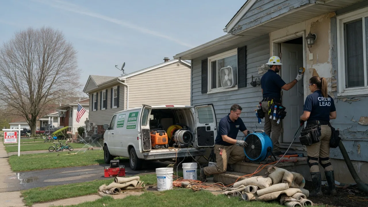 Flood Cleanup in Peggy, TX near me
